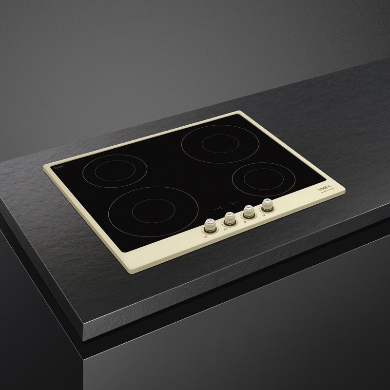 Induccion Smeg SI764POM,  Cortina color 