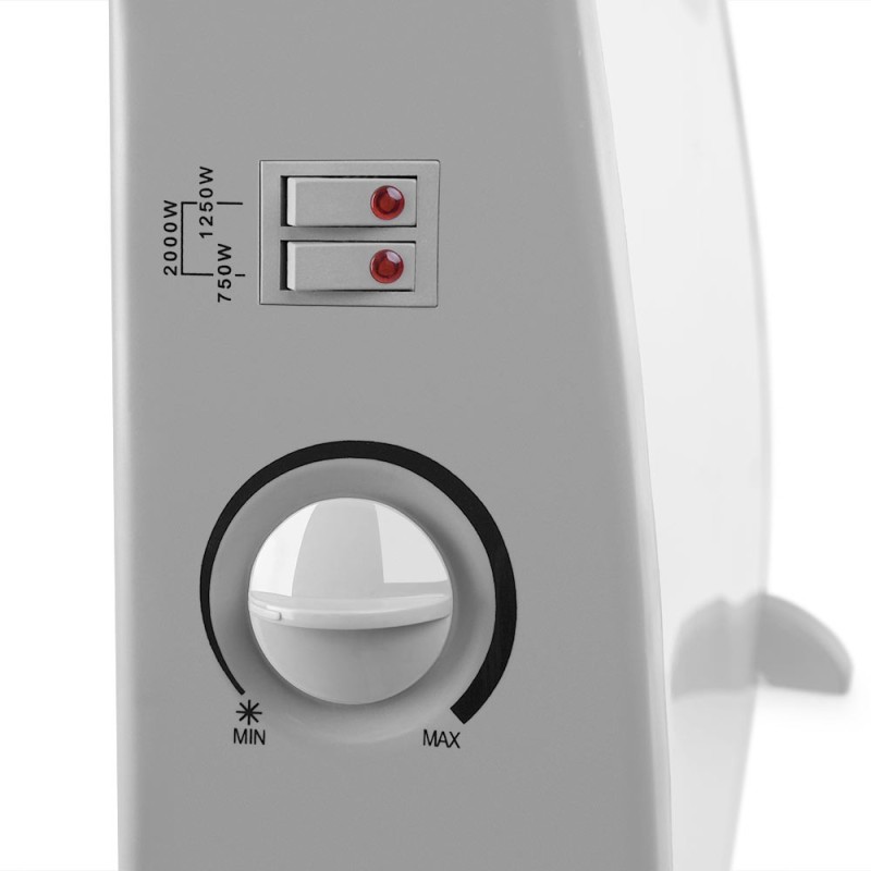 Calefactor Orbegozo CV26503 niveles de potencia  7