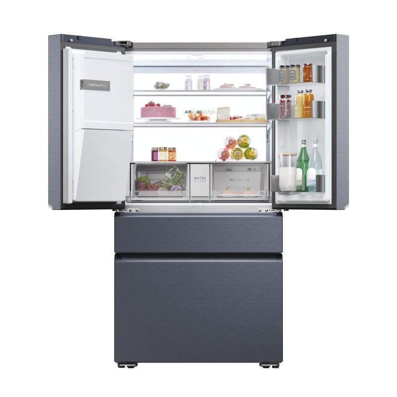 Haier HFW7918EIMB Frigorífico Side by Side Independiente 601 L E Negro