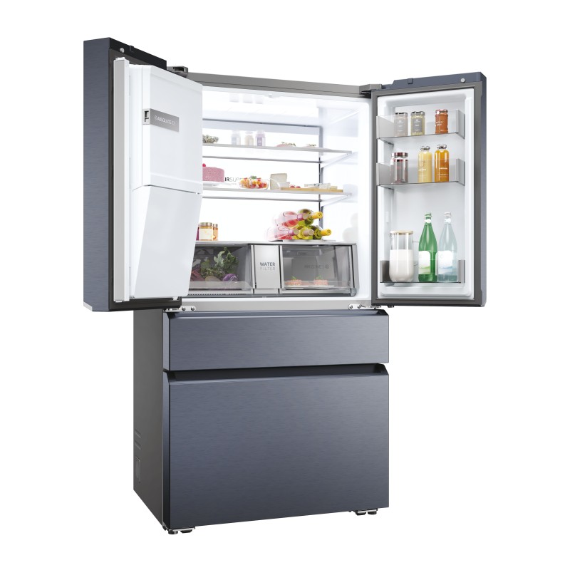 Haier HFW7918EIMB Frigorífico Side by Side Independiente 601 L E Negro