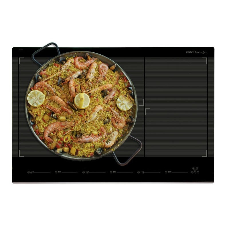 Induccion Cata GIGA 750 BK, 6 zonas de c