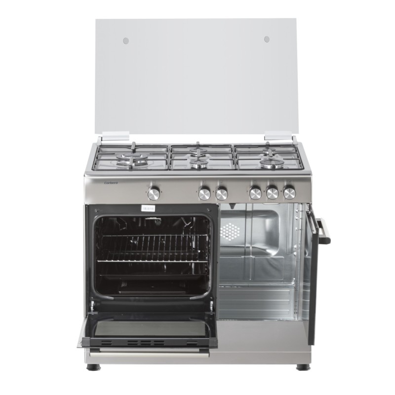 Cocina Corbero CCSF5GB922X,  80x90x60, Capacidad 6