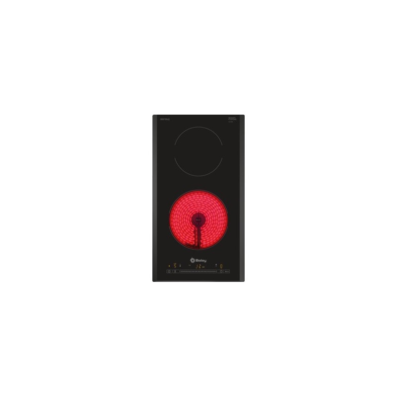 Balay 3EB730LQ hobs Negro Integrado Cerámico 2 zona(s)