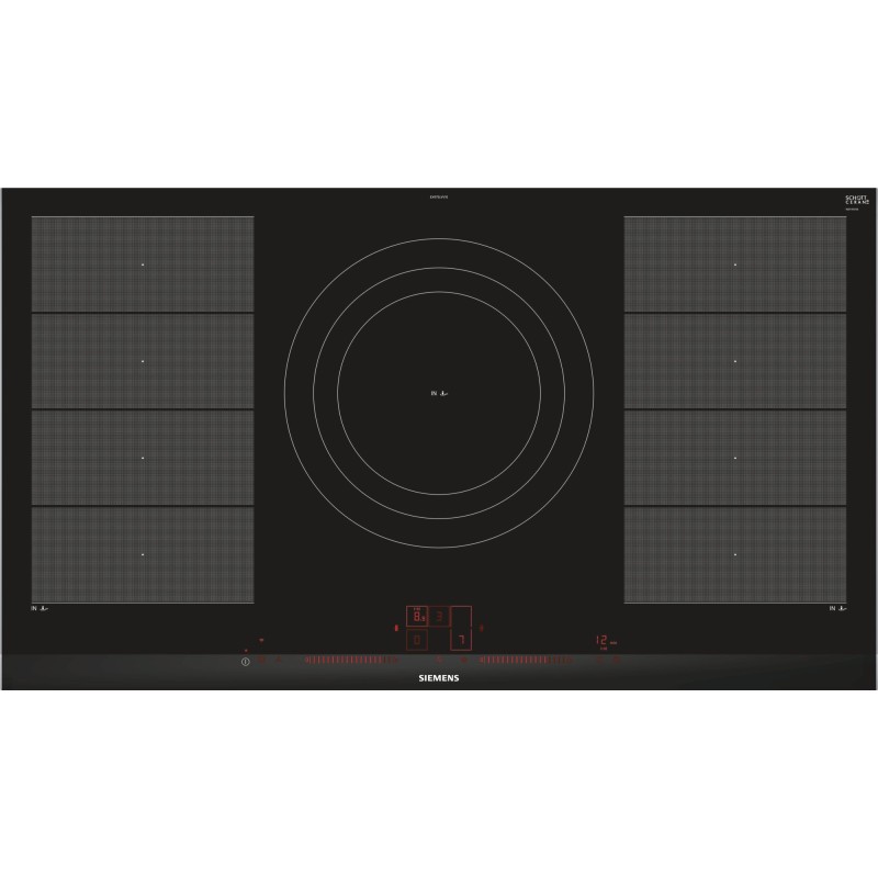 Siemens EX975LVV1E hobs Negro Integrado Con placa de inducción 5 zona(s)
