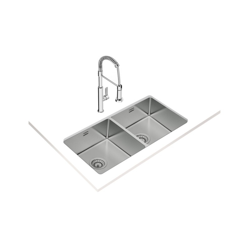 Fregadero Teka BE LINEA RS15 2C 860 3½ C