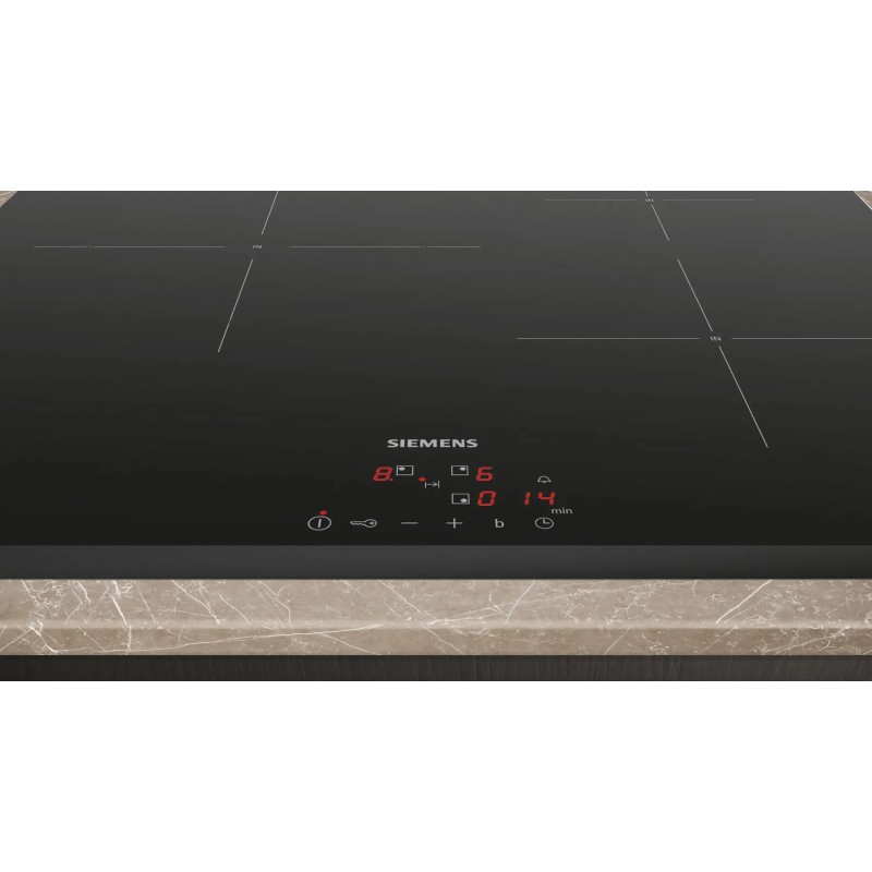 Siemens iQ100 EU63KBJB5E hobs Negro Integrado 60 cm Con placa de inducción 3 zona(s)