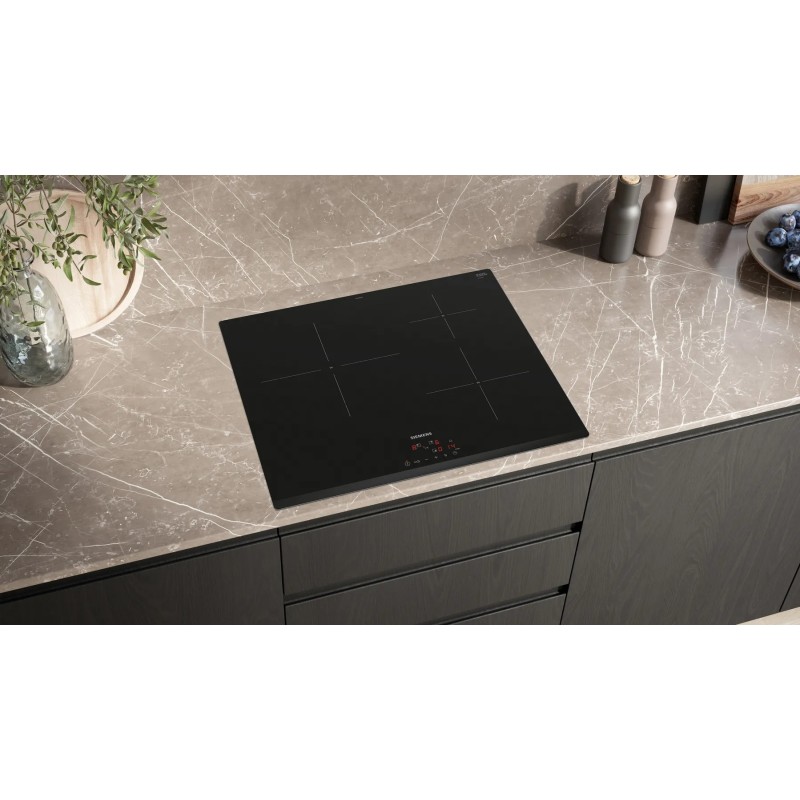 Siemens iQ100 EU63KBJB5E hobs Negro Integrado 60 cm Con placa de inducción 3 zona(s)