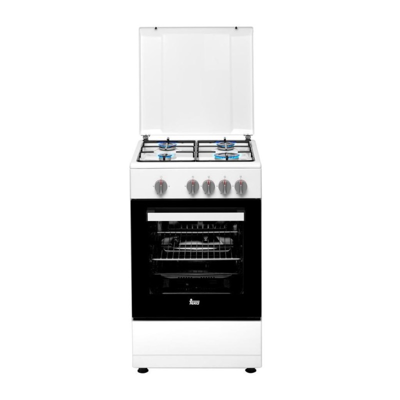 Cocina Teka FS 502 4GG WH LPG, 4 fuegos,