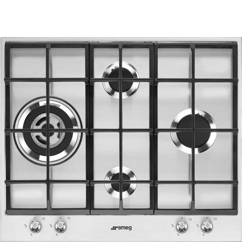 Placa Smeg PX164L,  Gas, Estética Línea,