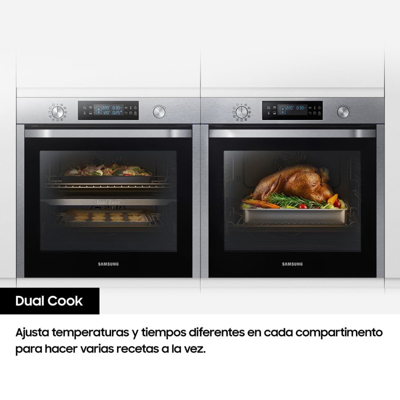 Horno Samsung NV7B5750TDKU1, PirolÃ­tico ( y a vapo