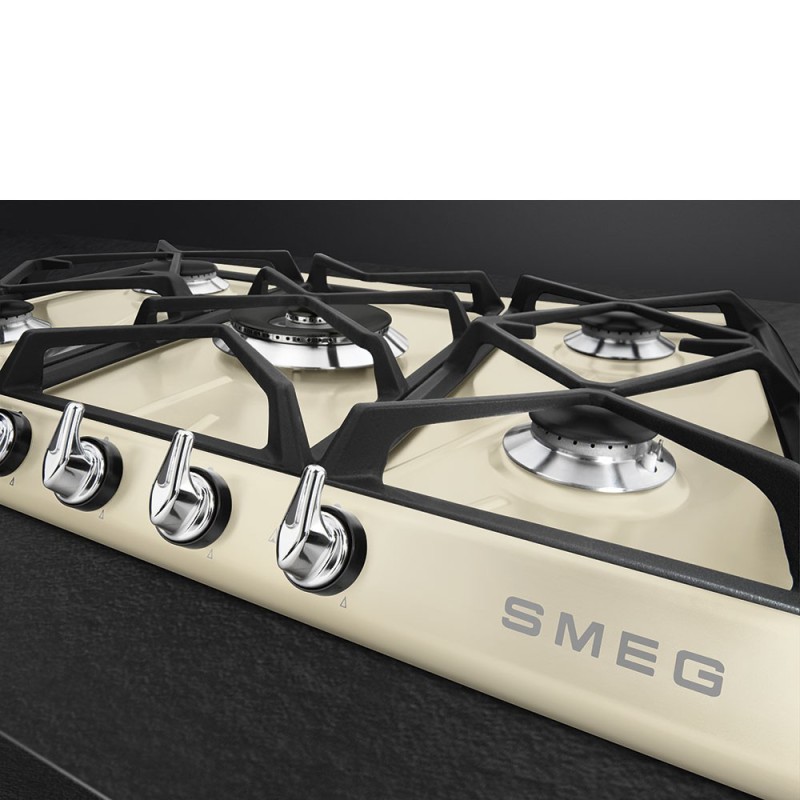 Placa Smeg SR975PGH,  de Gas Victoria, c