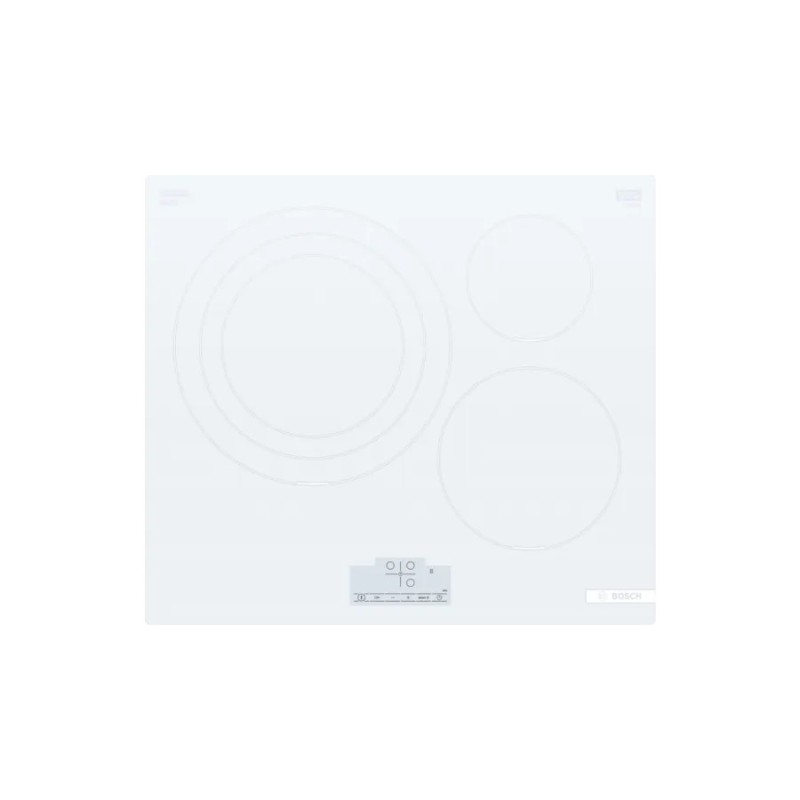 Bosch Serie 4 PID612BB1E hobs Blanco Integrado 60 cm Con placa de inducción 3 zona(s)
