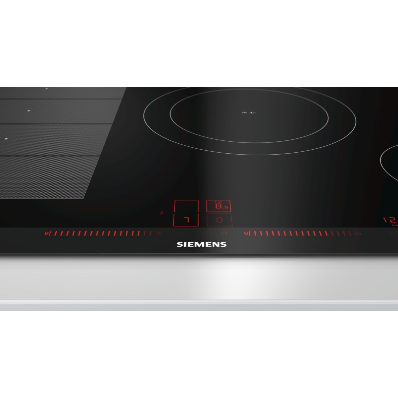 Siemens EX875LEC1E hobs Negro, Acero inoxidable Integrado Con placa de inducción 4 zona(s)