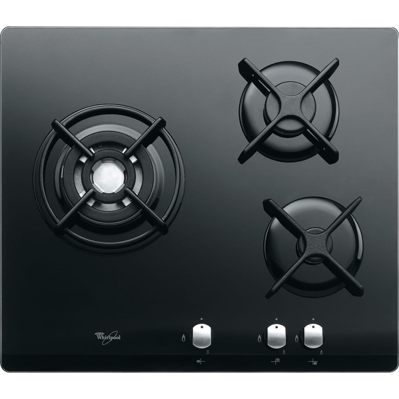Placa Whirlpool AKT404NB,  CRISTAL GAS -