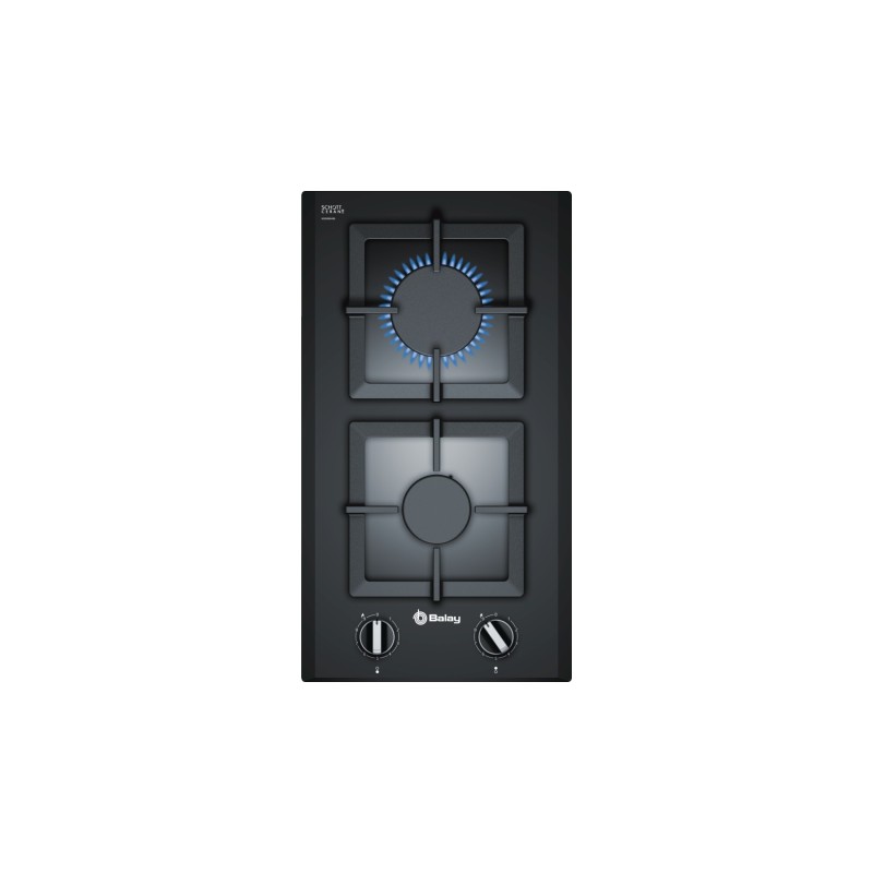 Balay 3ETG632HB hobs Negro Integrado Encimera de gas 2 zona(s)