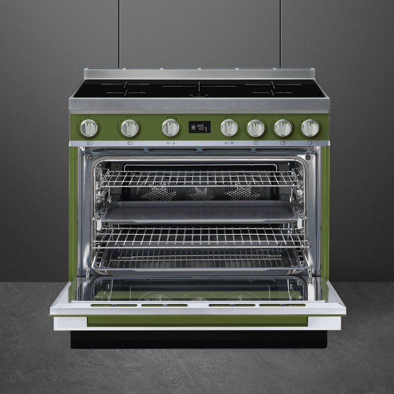 Cocina Smeg CPF9IPOG,  Portofino 90 cm, 