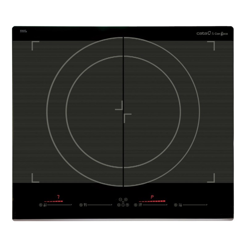 Induccion Cata GIGA 600 BK, 4 zonas de c