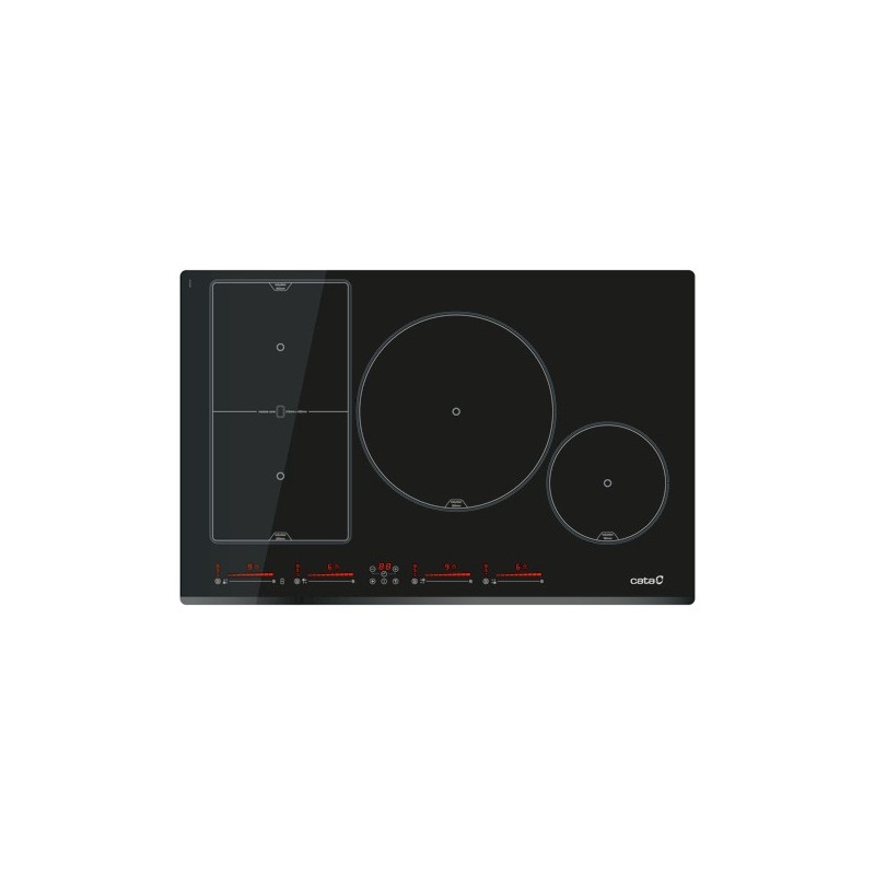 CATA INSB 8021 BK Negro Integrado 80 cm Con placa de inducción 4 zona(s)