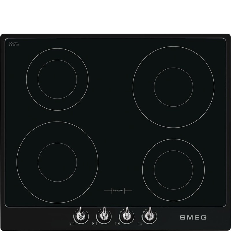 Induccion Smeg SI964NM,  Victoria 60 cm,