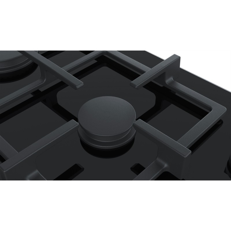 Siemens iQ700 ER3A6BB70 hobs Negro Integrado 30 cm Encimera de gas 2 zona(s)