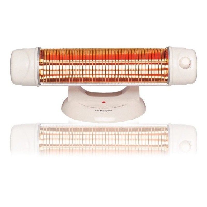 Estufa cuarzo Orbegozo BP5003, 1200w, 2 tubos, ble