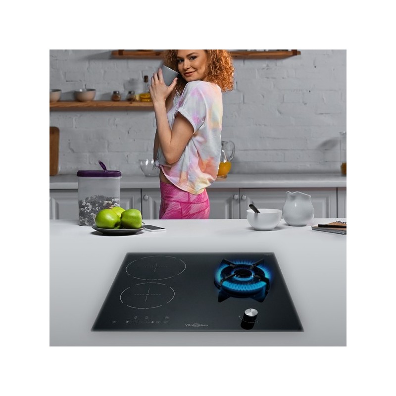 Placa Vitrok VG601NB, Vitro  3Fgos. Dual-Energy 6