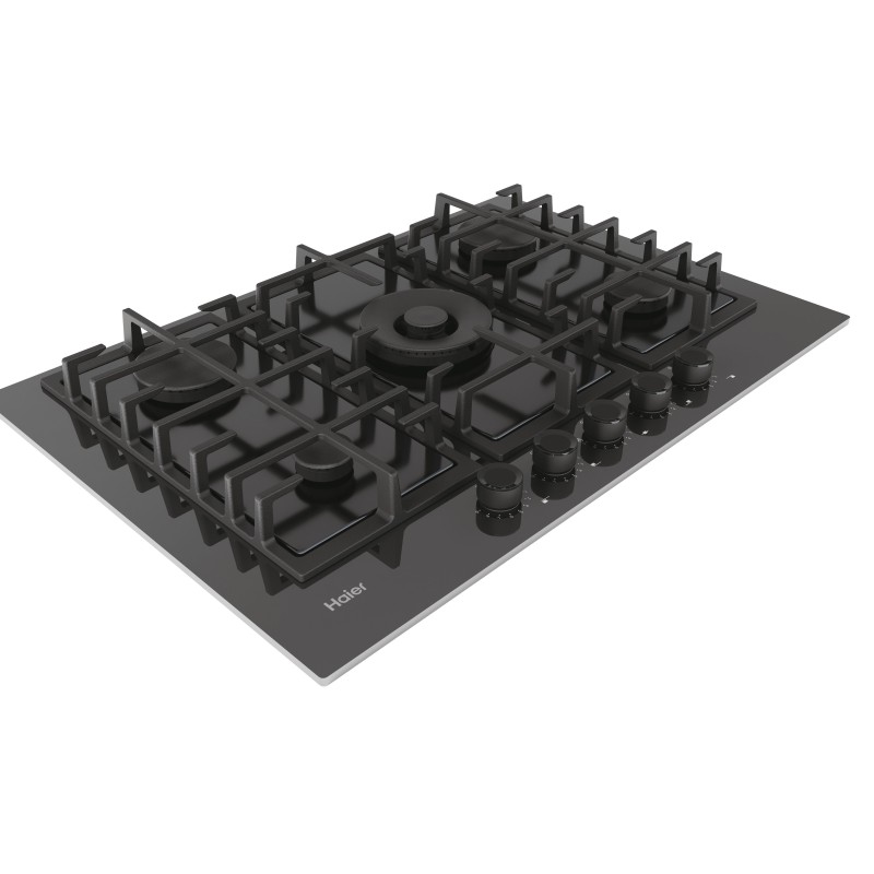 Placa Haier HAVG75S2B, GasCristal Negro 