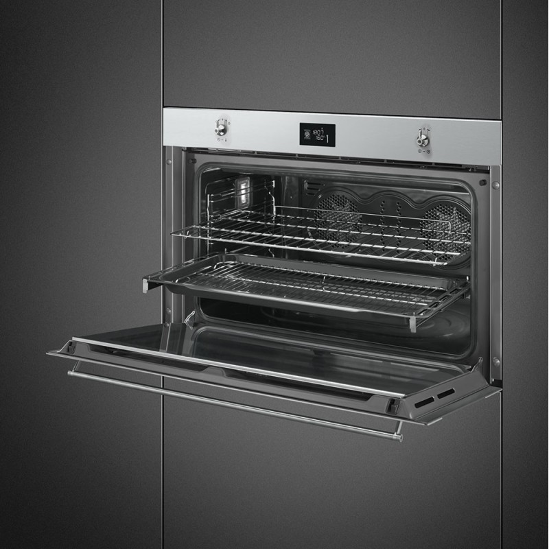 Horno Smeg SF9390X1, 90x60 cm termoventi
