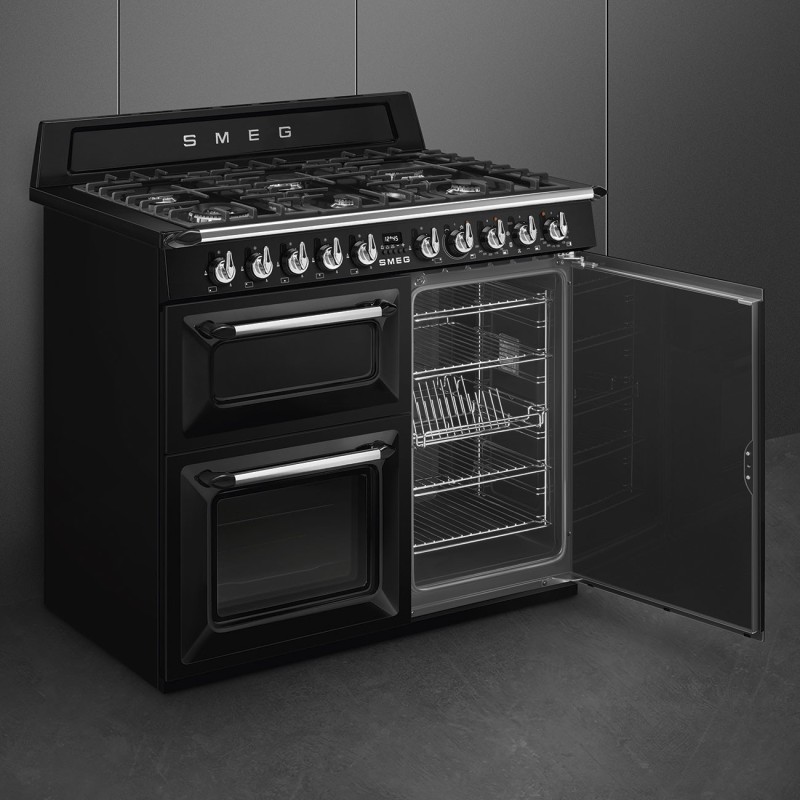 Cocina Smeg TR103BL,  Victoria, color ne