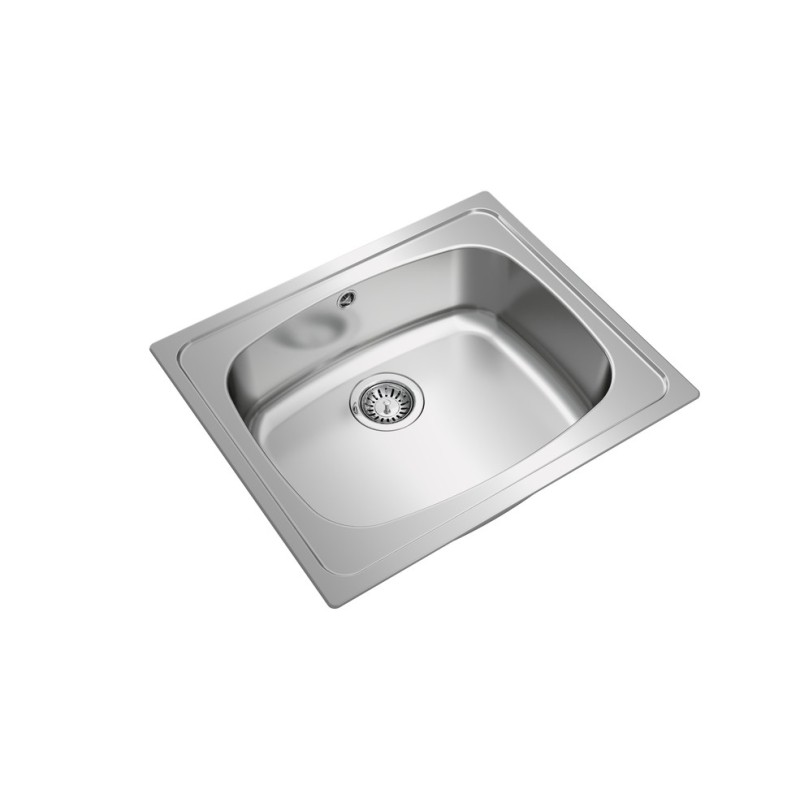 Teka UNIVERSE 60 T-XP 1C Lavabo sobre-encimera Rectangular Acero inoxidable
