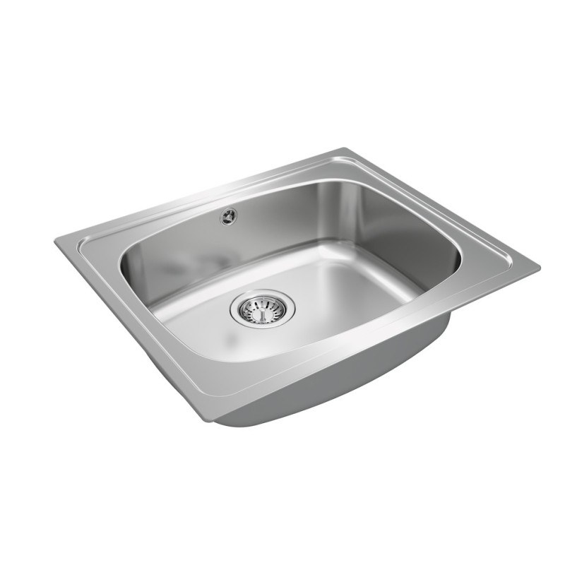 Teka UNIVERSE 60 T-XP 1C Lavabo sobre-encimera Rectangular Acero inoxidable