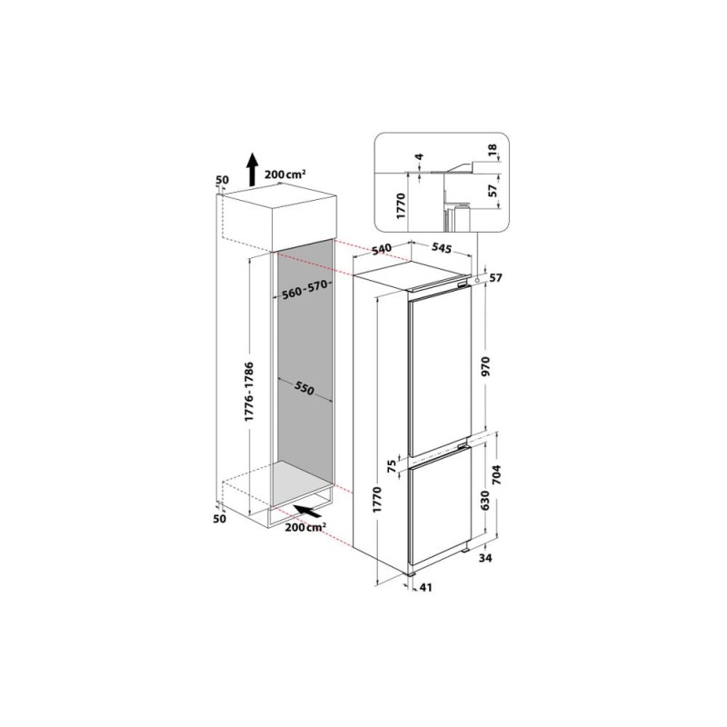 Combi INT Whirlpool ART66011