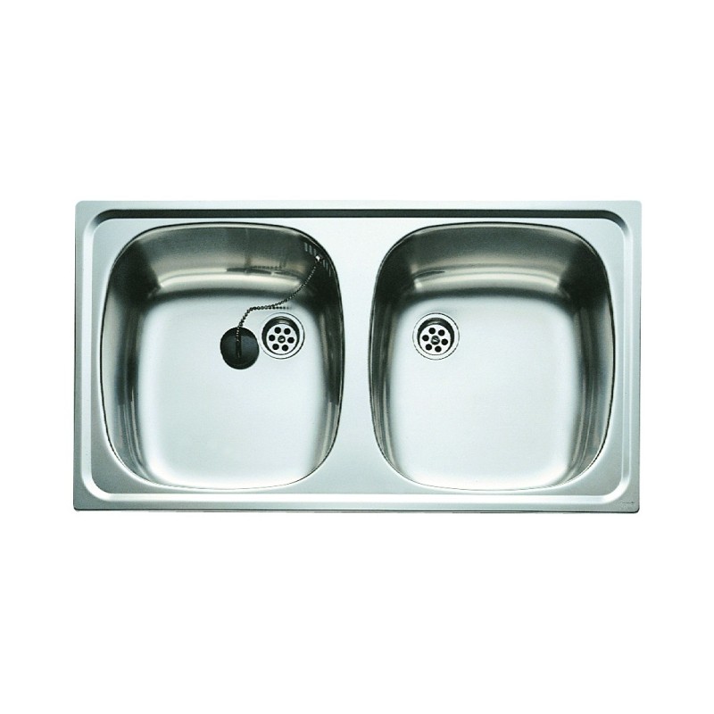 Fregadero Teka E-50 2C, Encastre