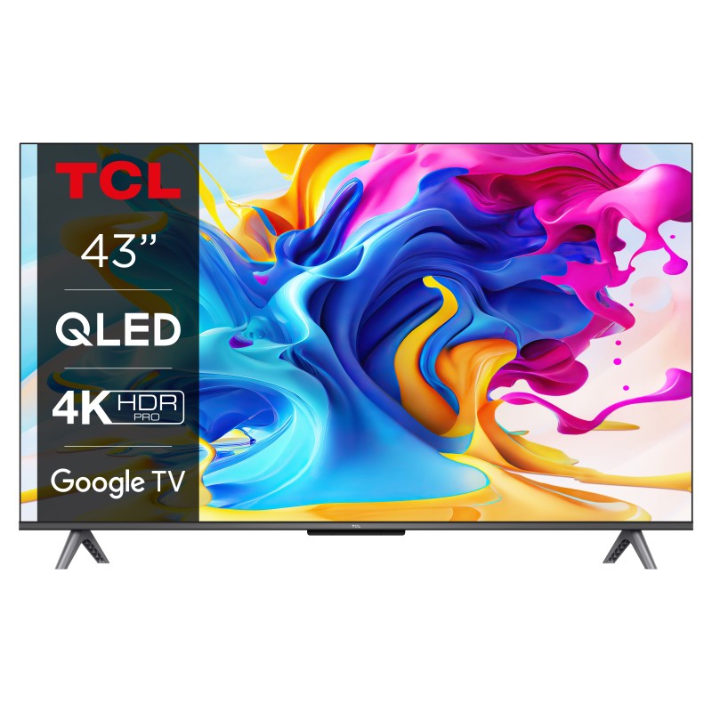 Led TCL 43C649,  UHD QLED GoogleTV 50 60Hz+FRC LEt