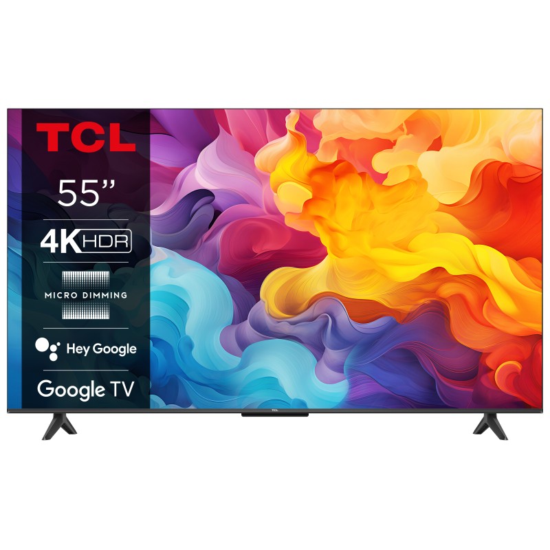 Led TCL 55P61B, 4K HDR, HLG,  TV with