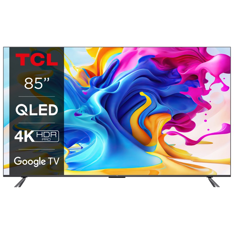 Led TCL 85C649 UHD QLED GoogleTV 50 60Hz+FRC   12t