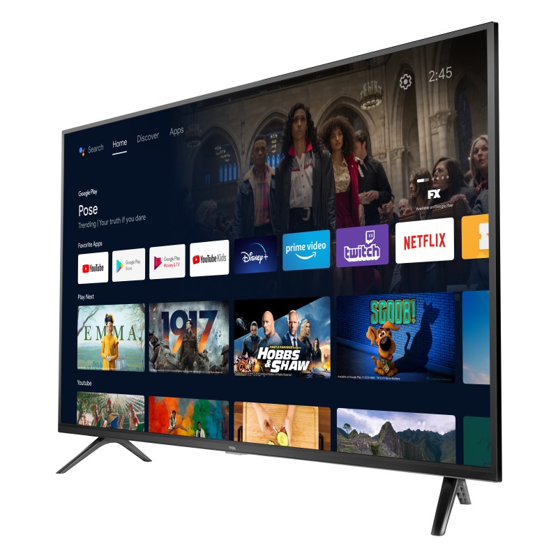 Led TCL 43S5200, 43 " HD HDR TV with Android Tv, t