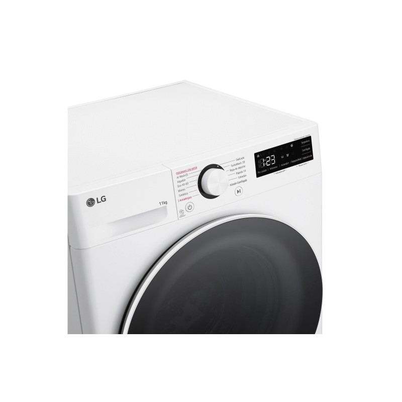 Lavadora LG F4WR6011A0W, 11kg, 1400 Rpm,