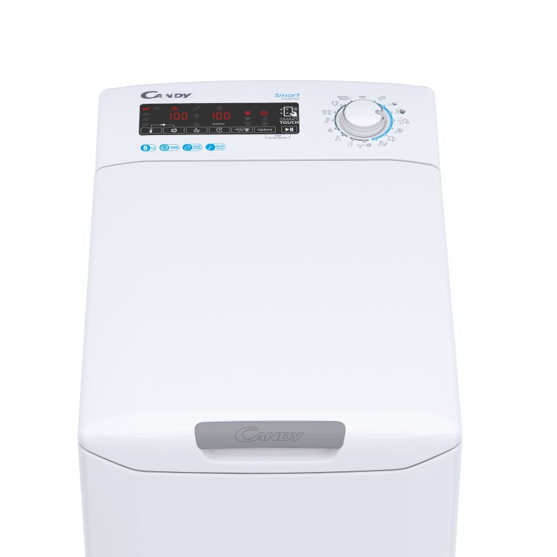 Candy Smart Inverter CSTG 28TMV5 1-S lavadora Carga superior 8 kg 1200 RPM Blanco