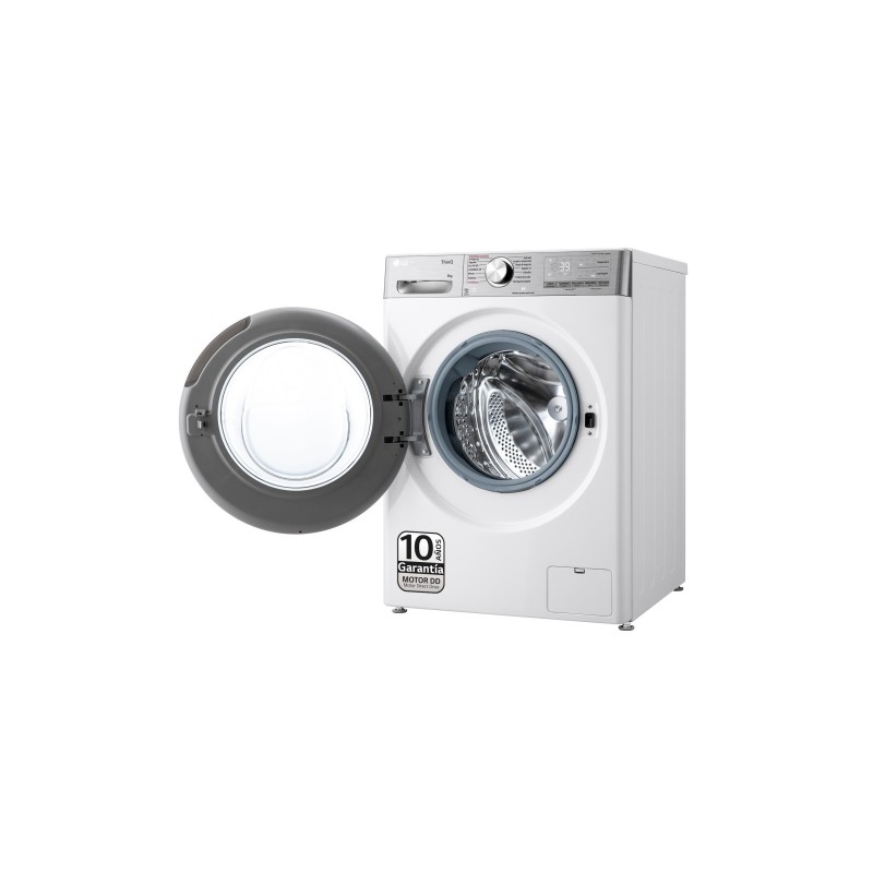 Lavadora LG F4WR9009A2W, 9kg, 1400 Rpm, 