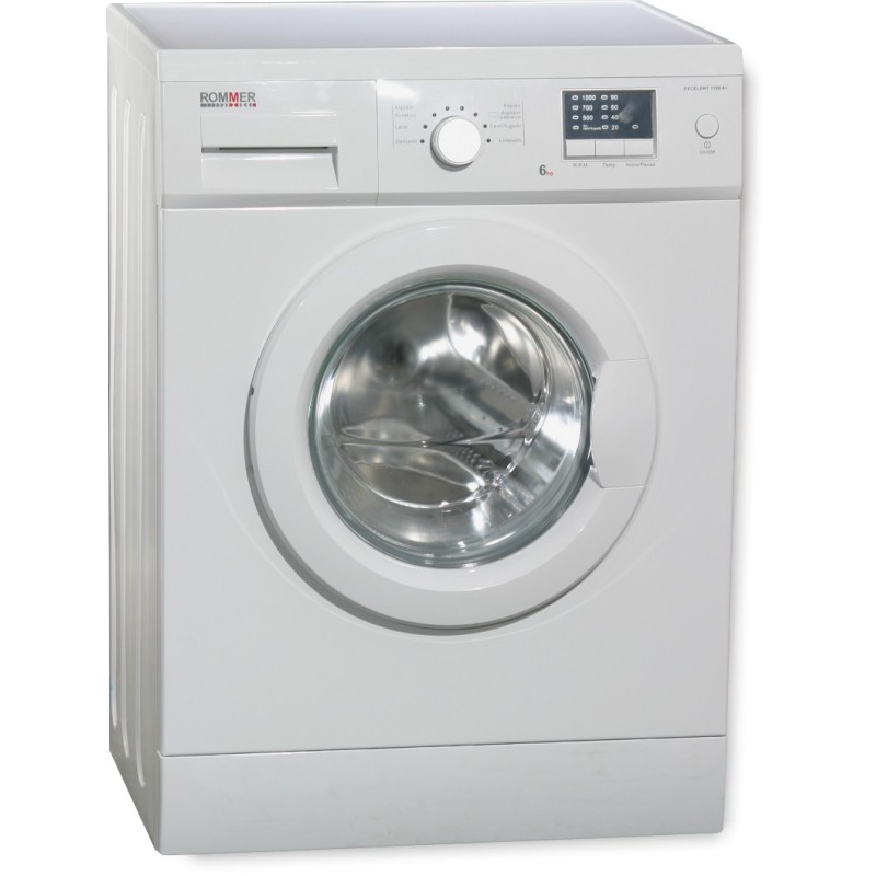 ROMMER Excelent 1106 A+ lavadora Carga frontal 6 kg 1000 RPM Blanco