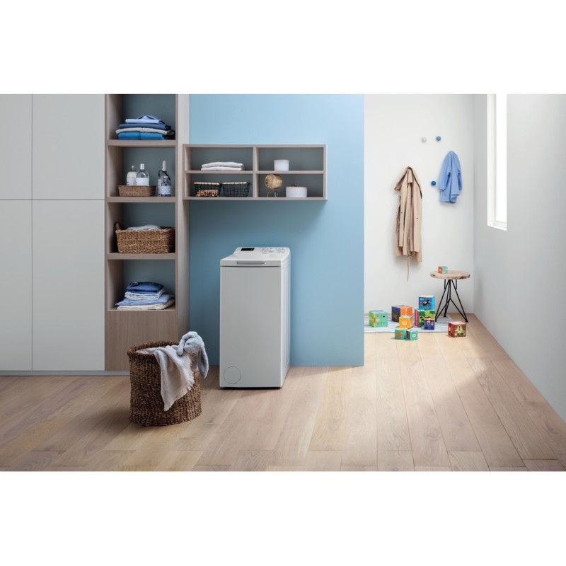 Lavadora Indesit BTWS72200SPN, 7 KG , 12