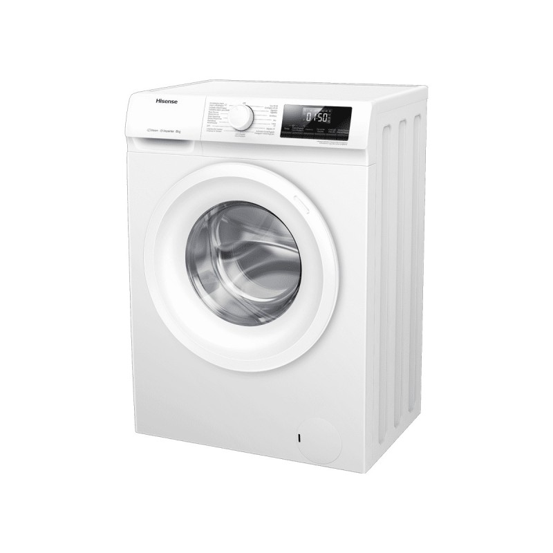 Hisense WFQP801419VM lavadora Carga frontal 8 kg 1400 RPM Blanco