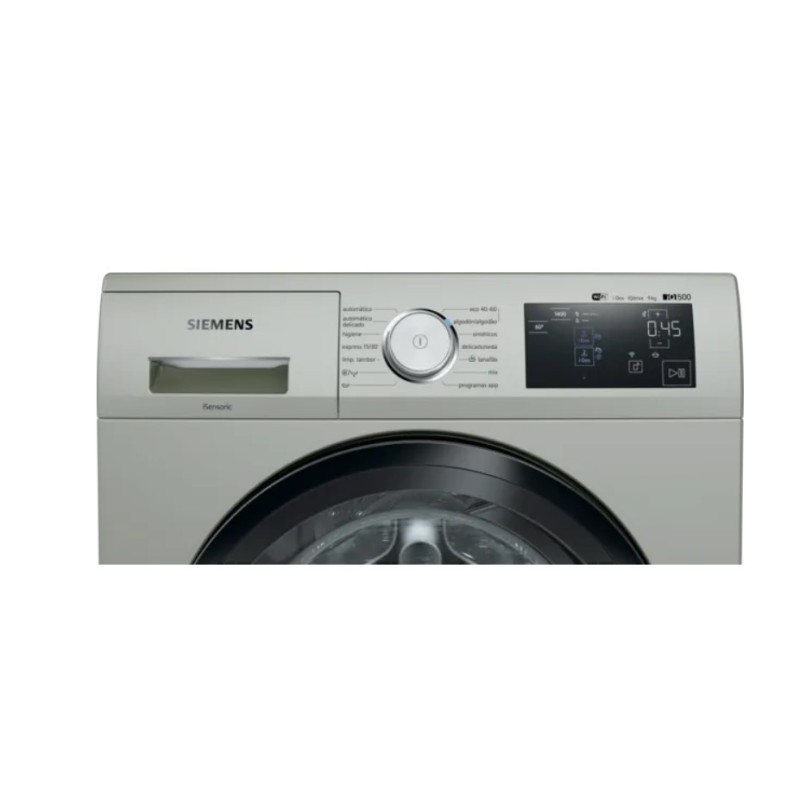 Siemens iQ500 WM14UPHSES lavadora Carga frontal 9 kg 1400 RPM Acero inoxidable