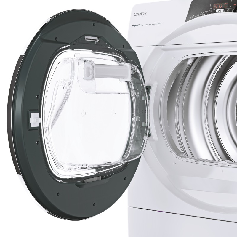 Secadora Candy ROEH8A3TCEXS, Condensación, 8 KG,