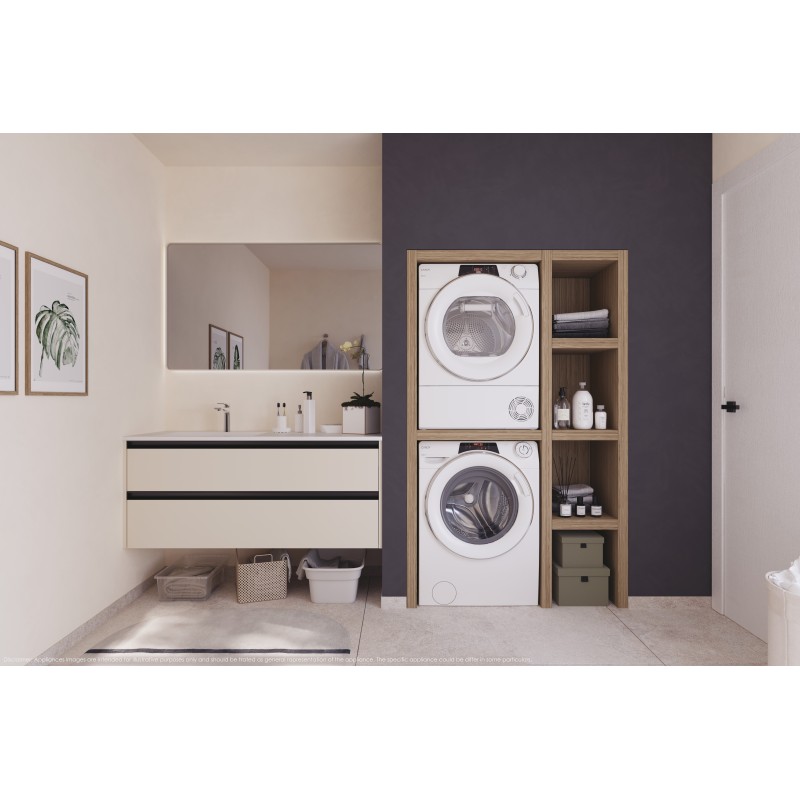 Secadora Candy ROEH8A3TCEXS, Condensación, 8 KG,