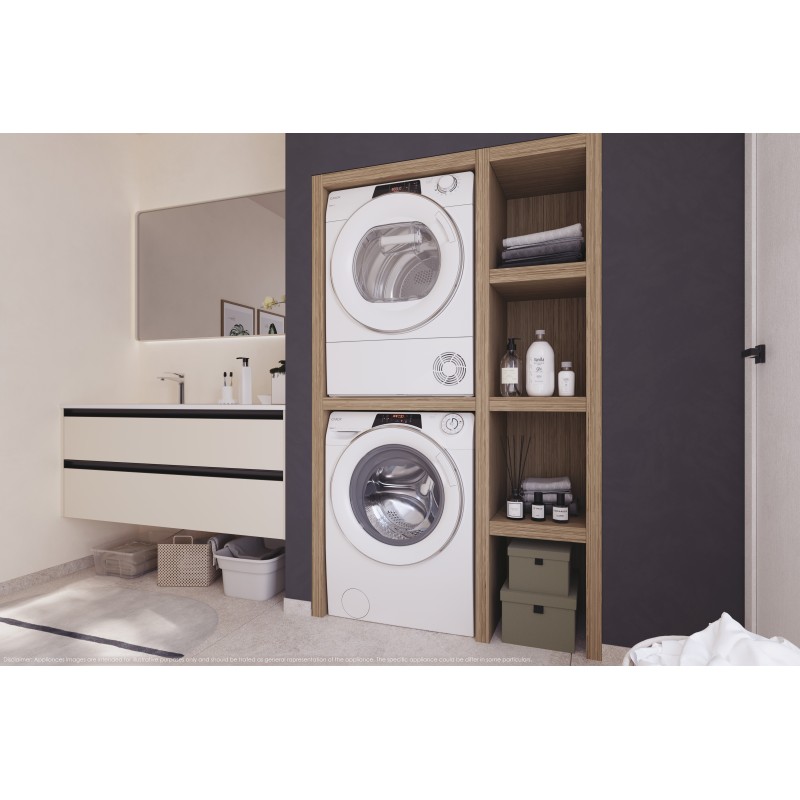 Secadora Candy ROEH8A3TCEXS, Condensación, 8 KG,