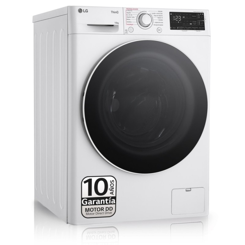 Lavadora LG F4WR5510A0W, 10kg, 1400 Rpm,