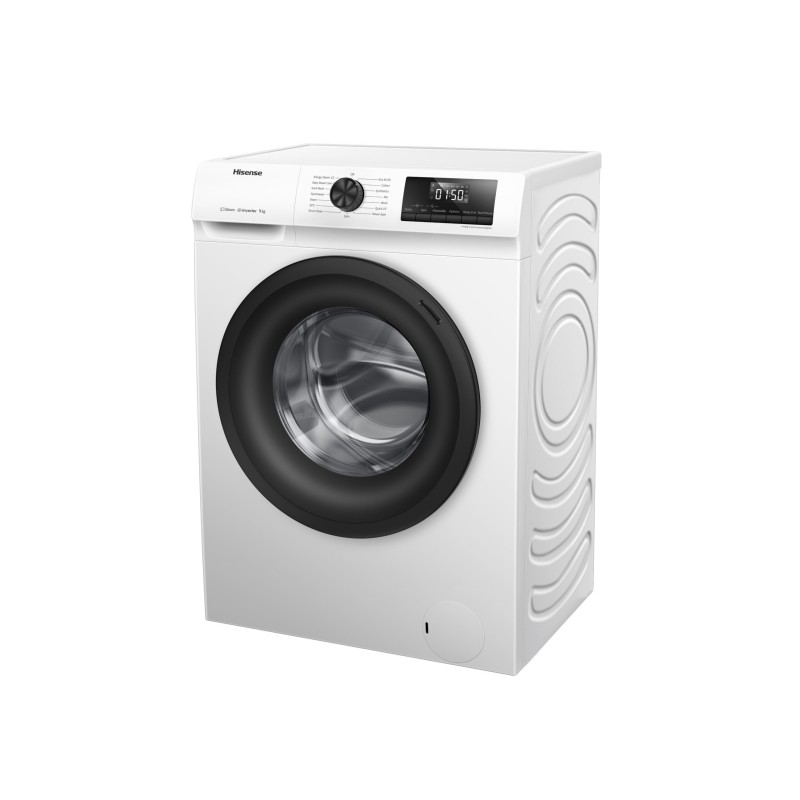 Hisense WFQP901418VM lavadora Carga frontal 9 kg 1400 RPM Blanco