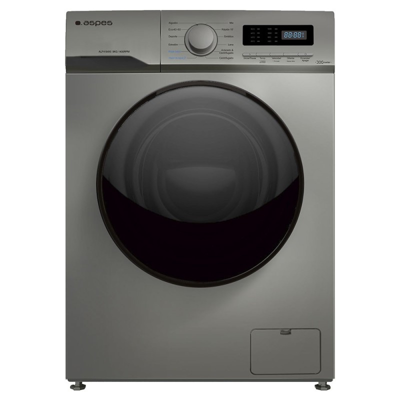 Lavadora Aspes ALF4184XI, 8kg, 1400rpm, D, 84.8cm,